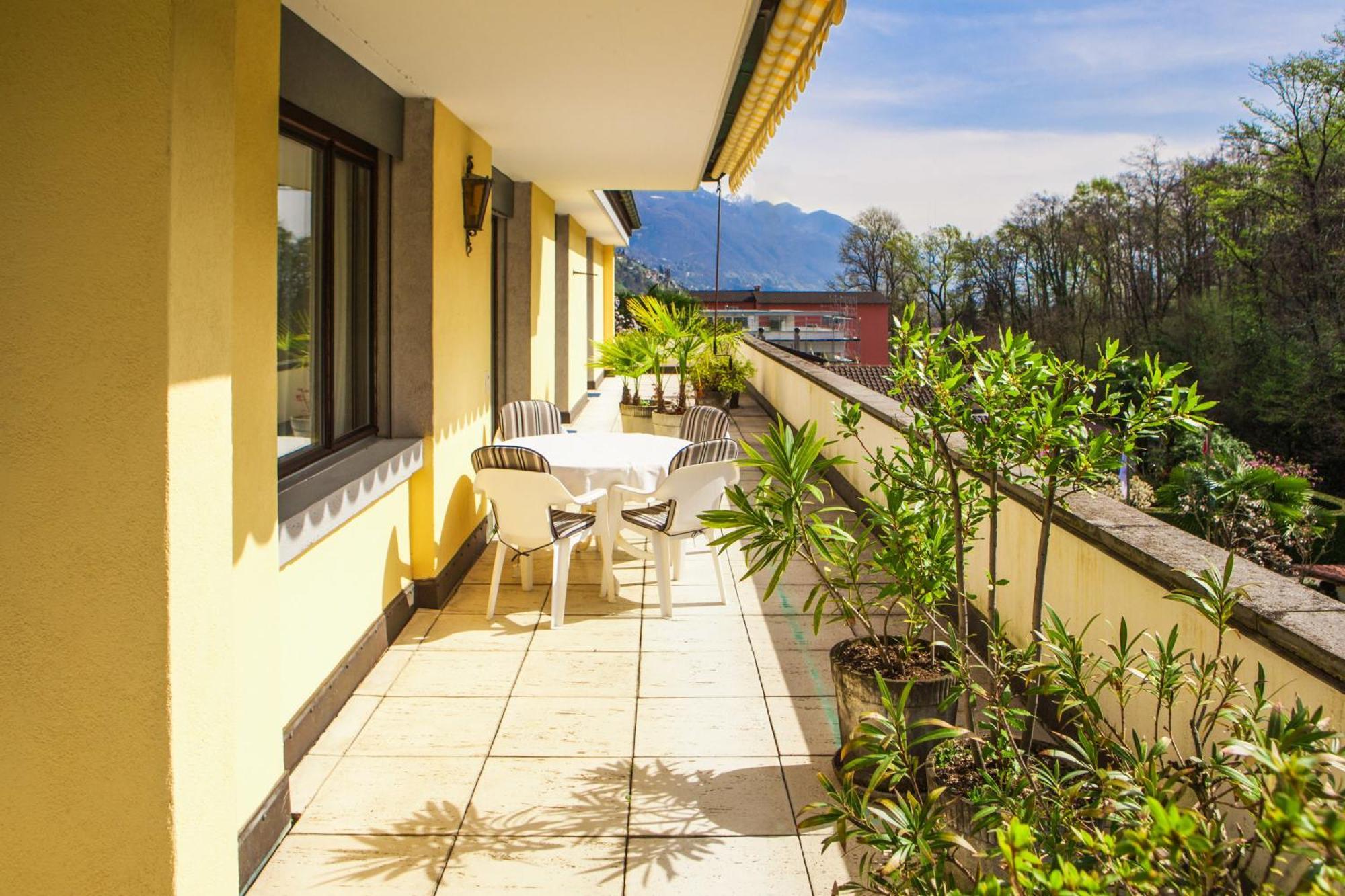 Garni Villa Siesta Park Losone Zimmer foto